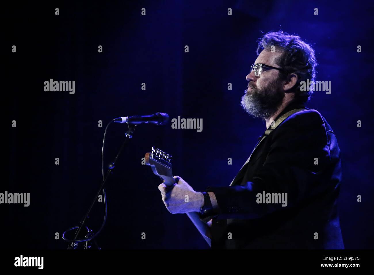 Brett Sparks of The Handsome Family live on stage at Islington Assembly
