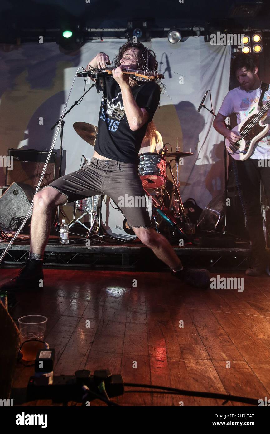 Ambrose Kenny Smith of King Gizzard and The Lizard Wizard live on stage