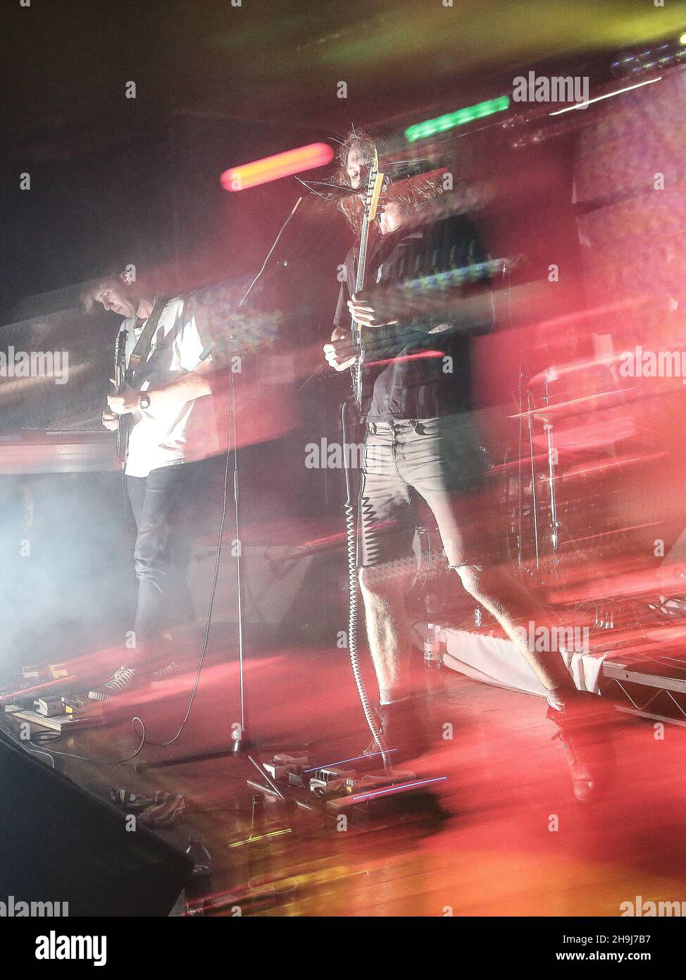 Ambrose Kenny Smith of King Gizzard and The Lizard Wizard live on stage