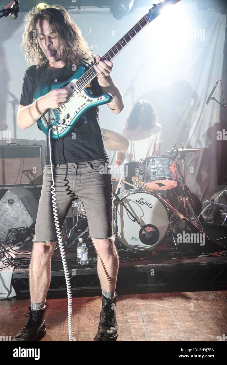 Ambrose Kenny Smith of King Gizzard and The Lizard Wizard live on stage