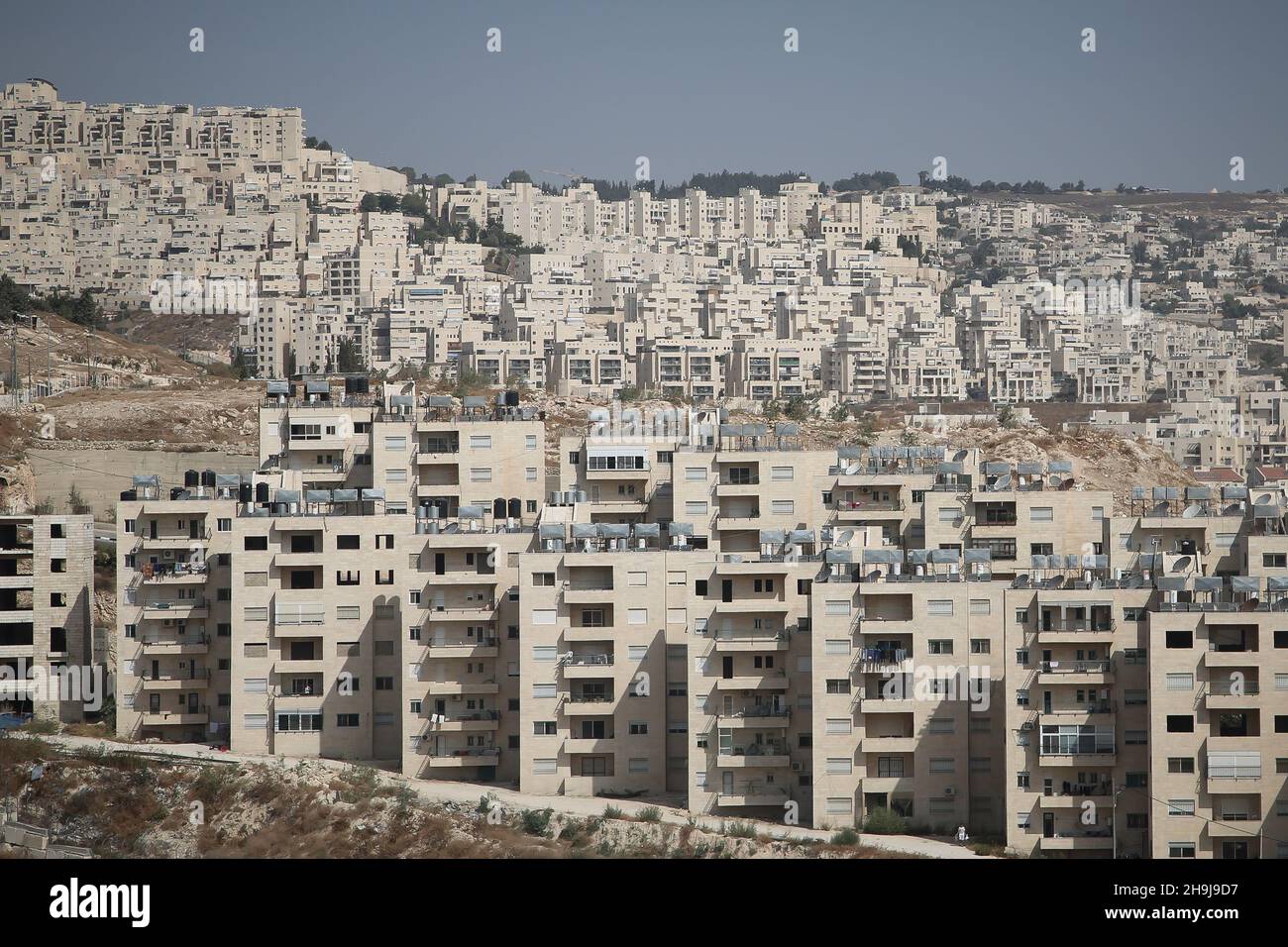 Jewish settlement palestine map hi-res stock photography and images - Alamy