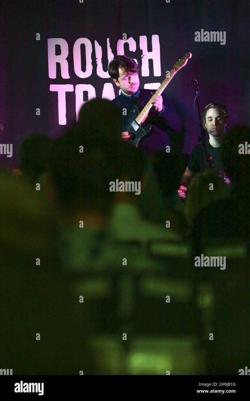 Jamie Lee of Money performing live at the Rough Trade East store in  London's Brick Lane Stock Photo - Alamy