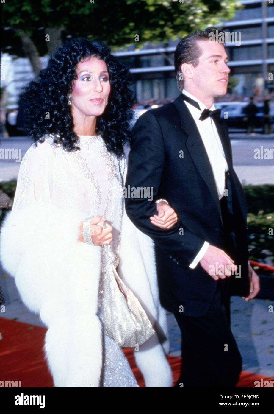 Cher and Val Kilmer 1984 Credit: Ralph Dominguez/MediaPunch Stock Photo