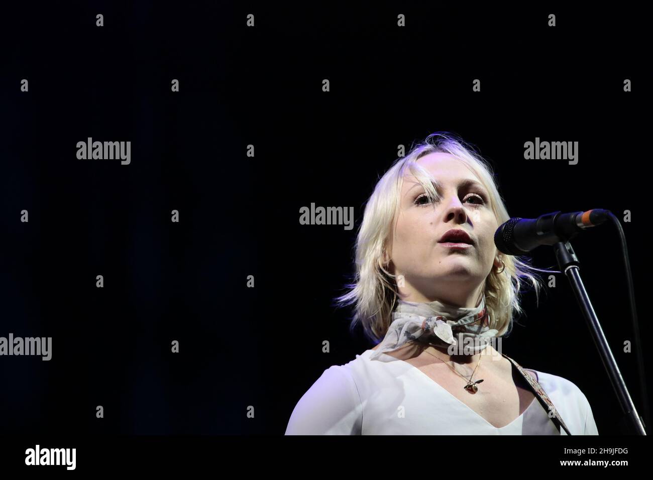 Laura Marling headling the Saturday night on the Mountain Stage at the 2016 Green Man festival