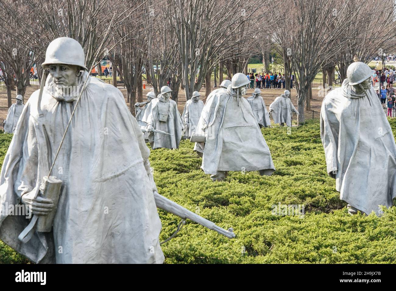 Korean war veterans memorial photos hi-res stock photography and images ...