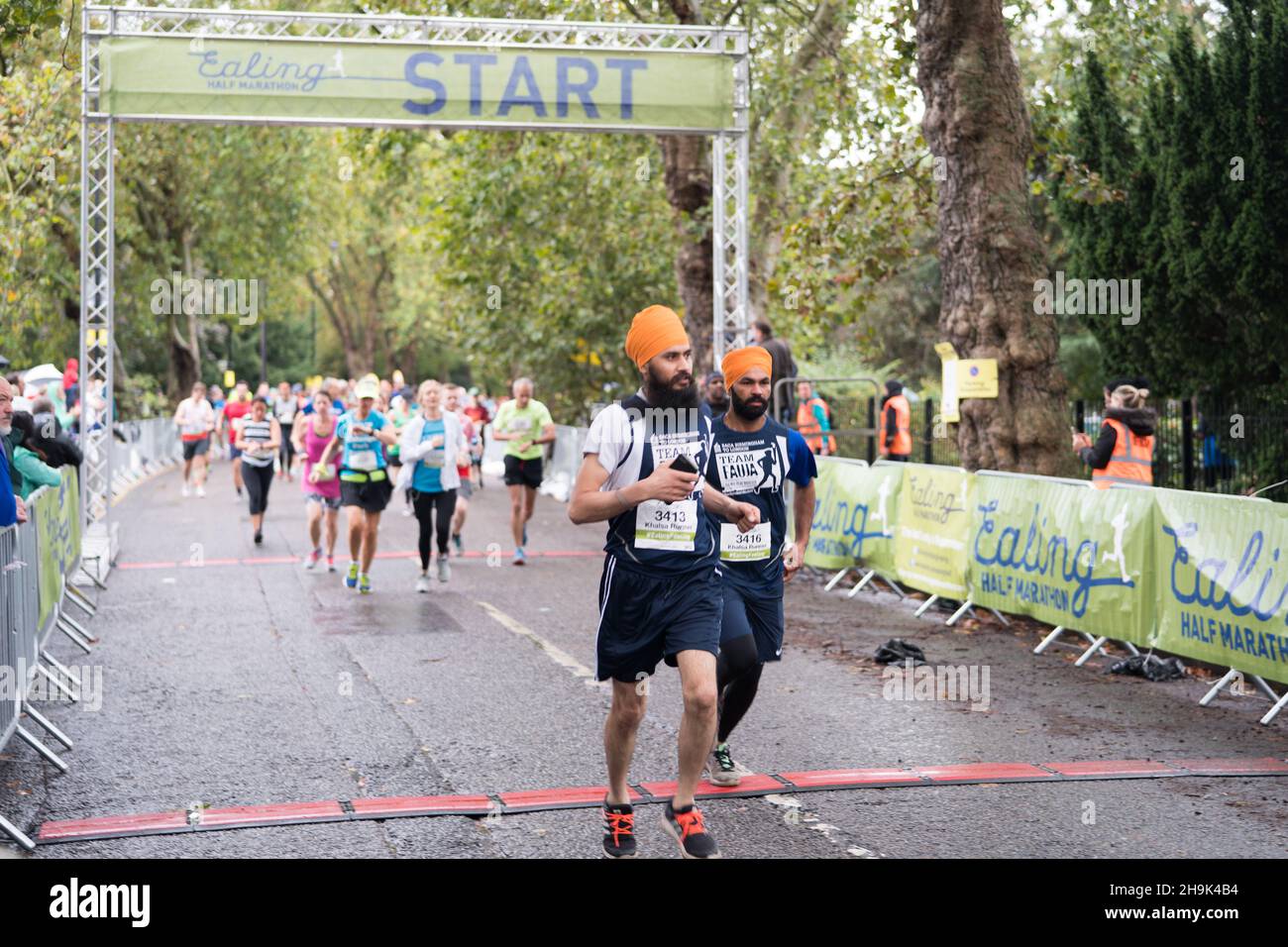 The Ealing Half Marathon in London. Photo date: Sunday, September 29 ...