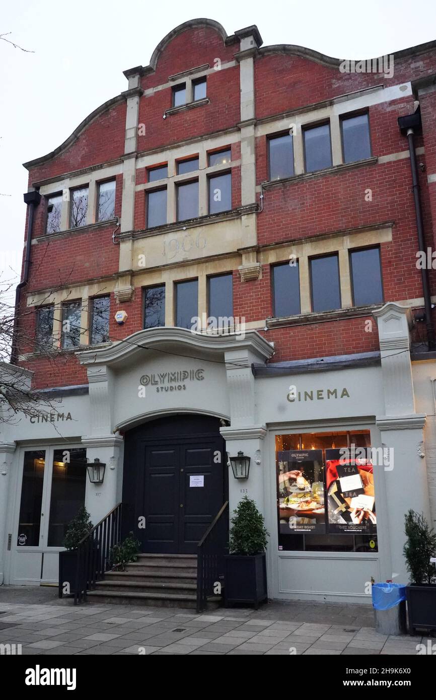 Views of the Olympic Studios in Barnes, London, where Led Zeppelin recorded. Photo date: Monday, January 18, 2021. Photo credit should read: Richard Gray/EMPICS Stock Photo