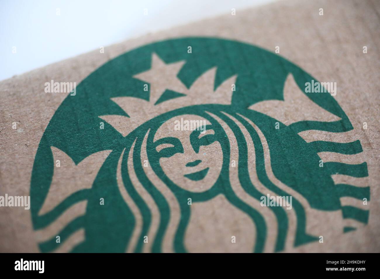 Starbucks emblem. Starbucks Corporation is an American multinational