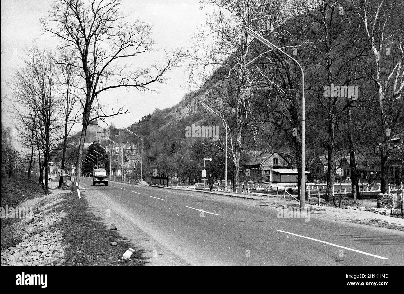 Village near Budapest, Hungary, 1956 Stock Photo
