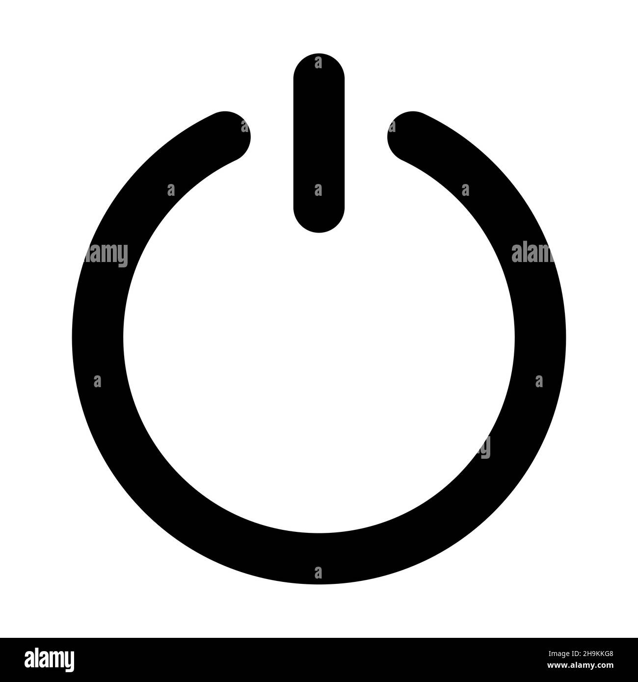 Icon button on-off. Vector illustration isolated on white background ...