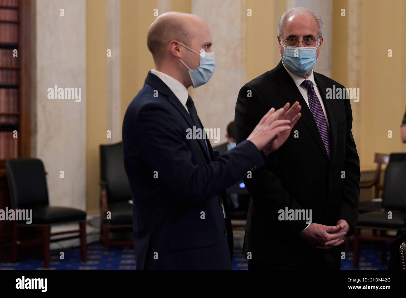 Washington, United States. 07th Dec, 2021. US Capitol Police Inspector General Michael Bolton during a hearing about oversight January 06 attack on the Capitol, at Russell Senate/Capitol Hill in Washington DC, USA. Credit: SOPA Images Limited/Alamy Live News Stock Photo