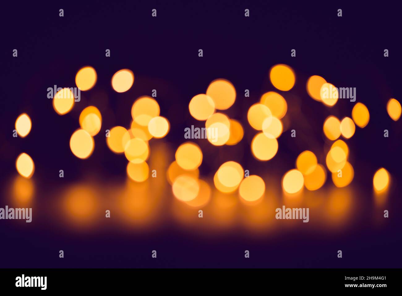 Blurred abstract background lights, beautiful Christmas. Stock Photo