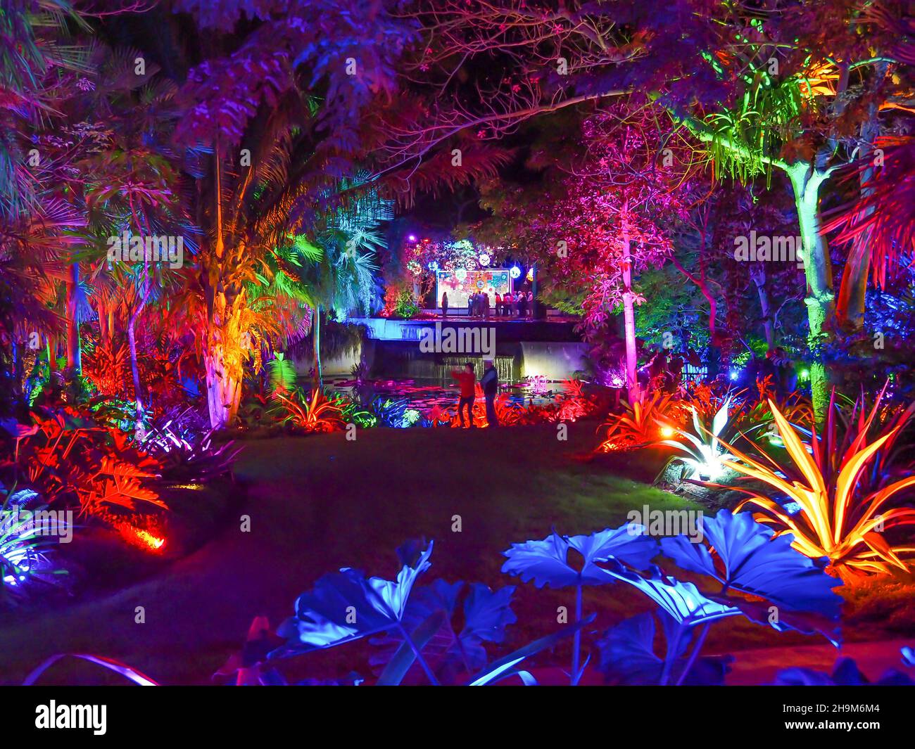 Johnsonville Night Lights in the Garden Christmas 2021 at the Naples