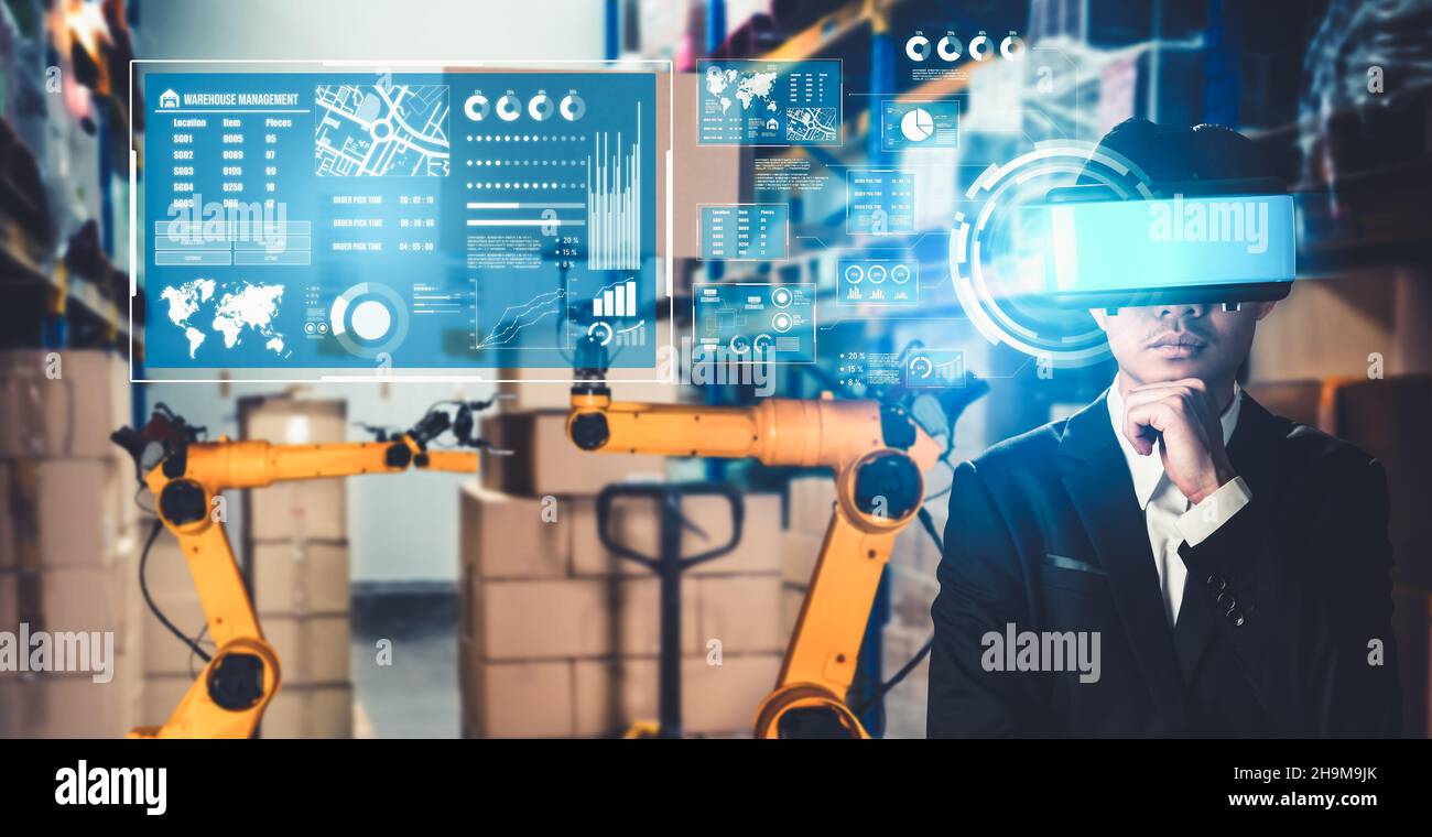 Future virtual reality technology for innovative VR warehouse