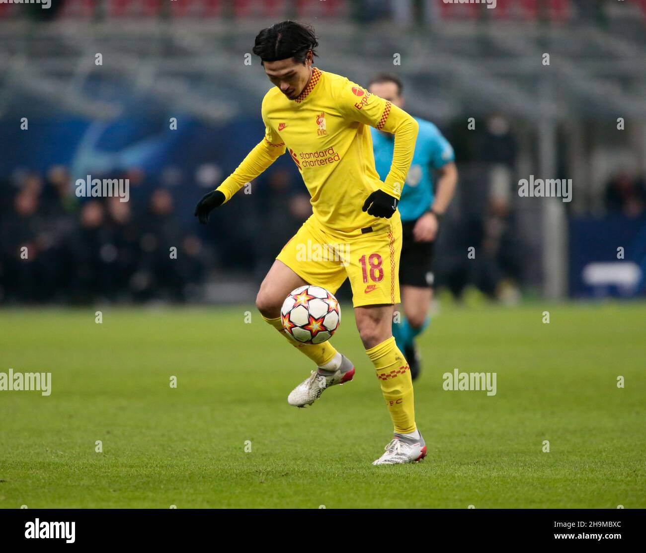 Milan, 07 Dec. 2021 Ac Milan - Liverpool UEFA Champions League Stock ...