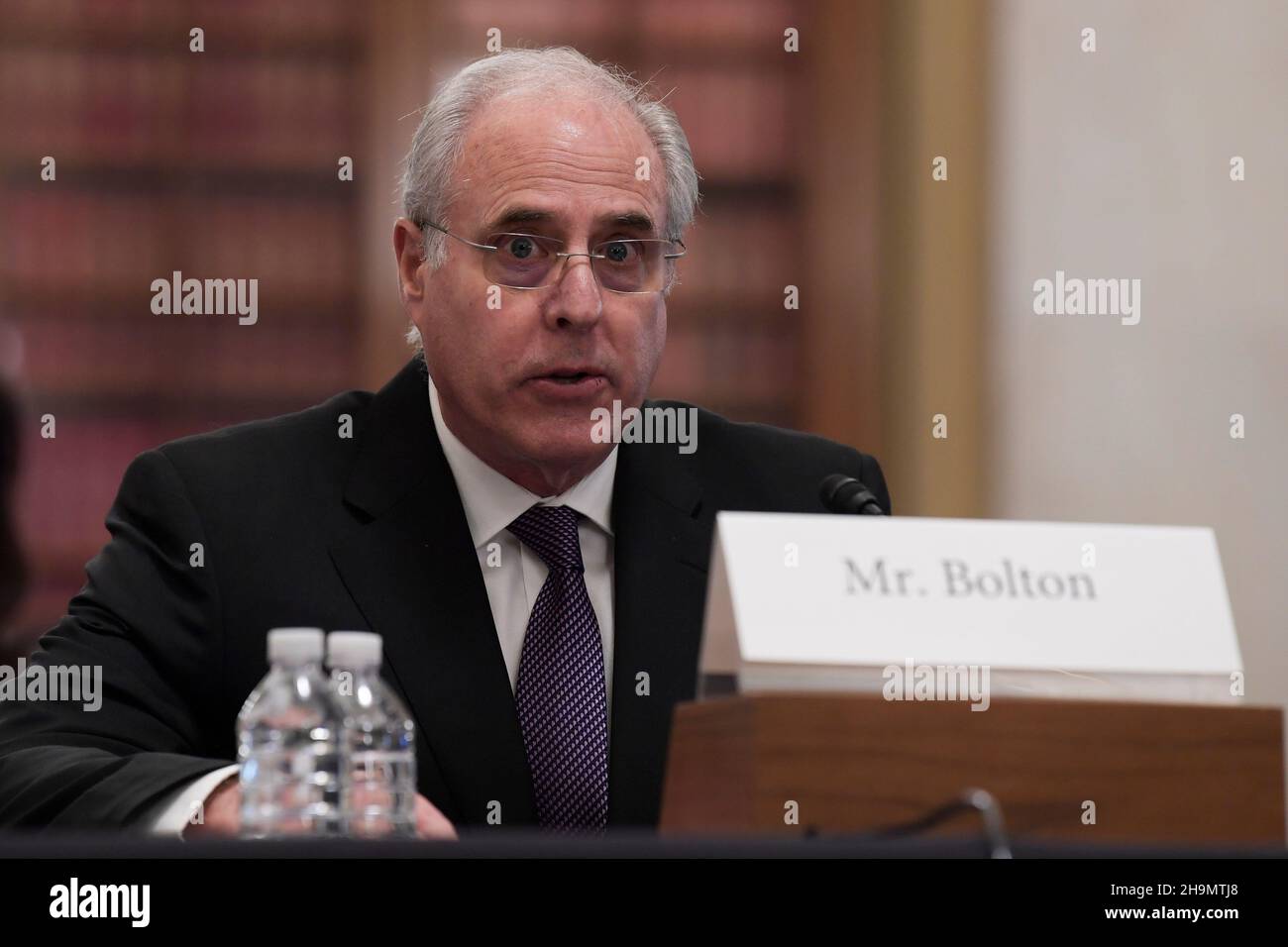 US Capitol Police Inspector General Michael Bolton testifies before ...