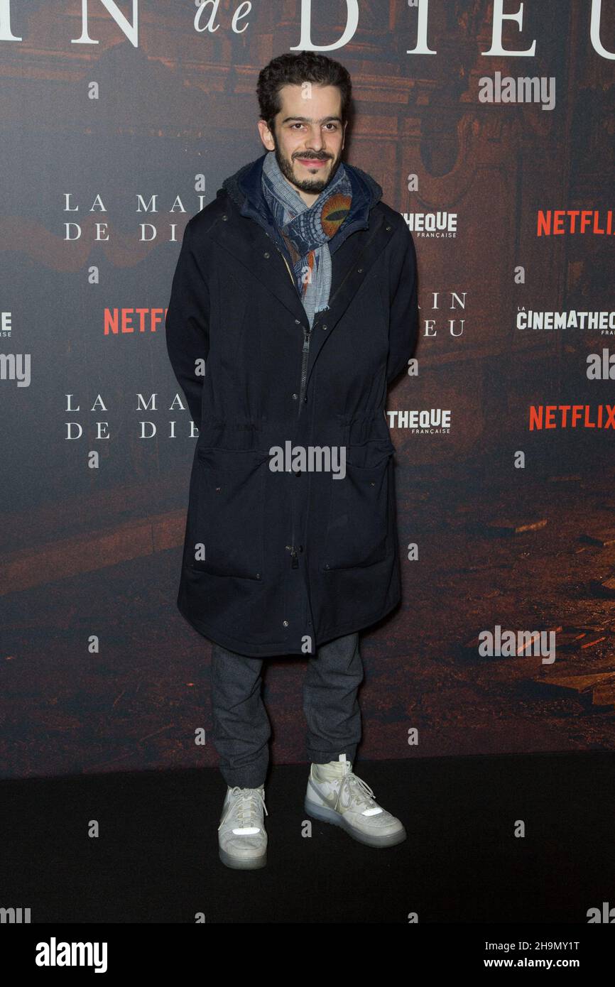 Nathanael Karmitz attend La Main de Dieu Netflix film premiere at La