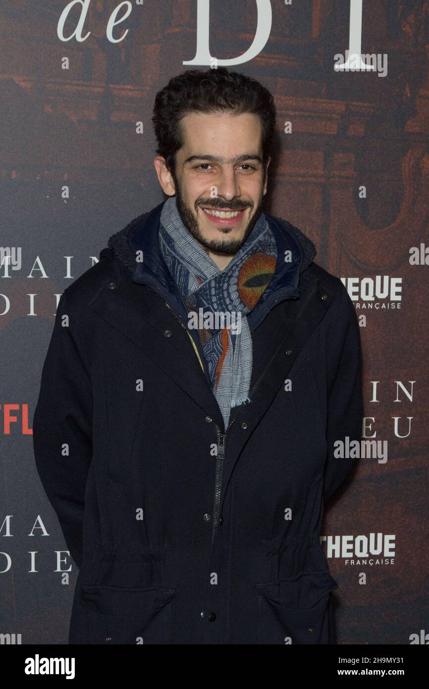 Nathanael Karmitz attend La Main de Dieu Netflix film premiere at La
