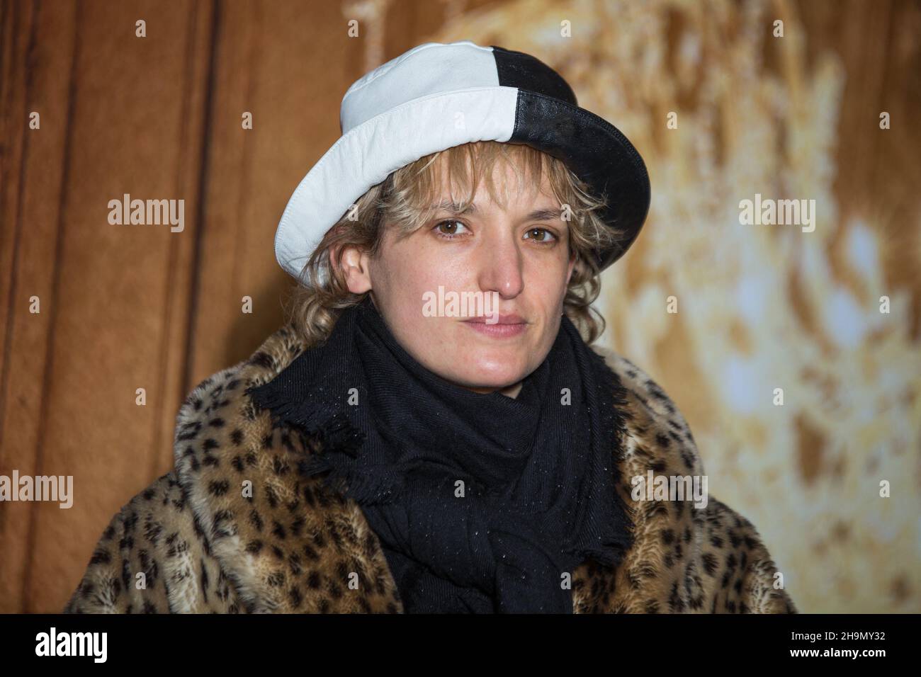 Agathe Rousselle attend La Main de Dieu Netflix film premiere at La