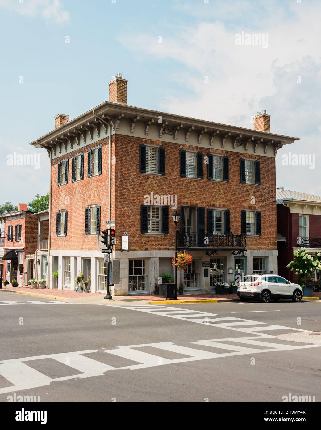 Architecture in downtown Lexington, Virginia Stock Photo Alamy