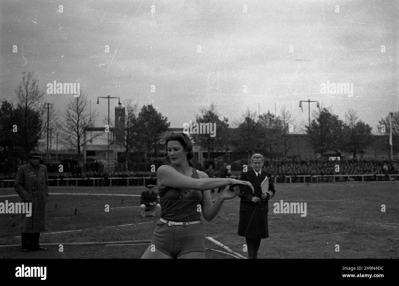 Wroc³aw, 1948-10-24. Od 10 do 26 paŸdziernika przebywa³a w Polsce ekipa ...