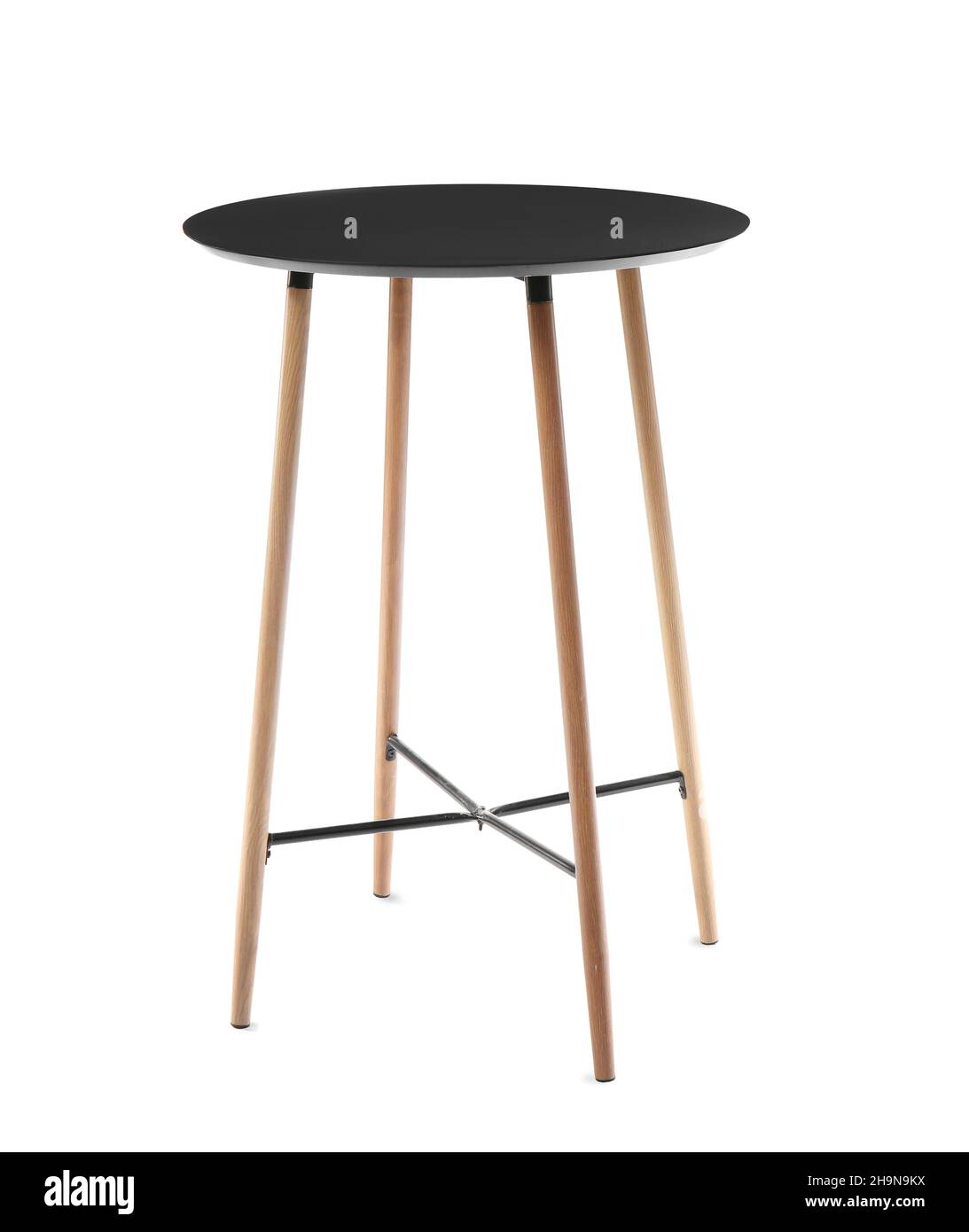 Stand-up table on white background Stock Photo