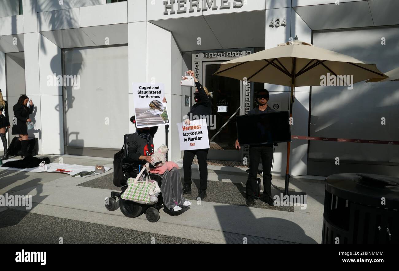 Hermes storefornt on Rodeo Drive Dr Beverly Hills California Los Angeles  United States USA US U S A of America Stock Photo - Alamy