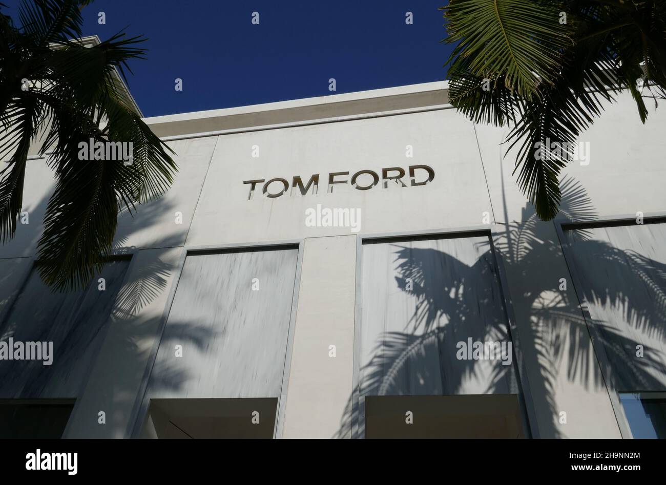 Tom Ford Rodeo Drive Store Beverly Hills, California, USA 4th December 2021 A general view of ...