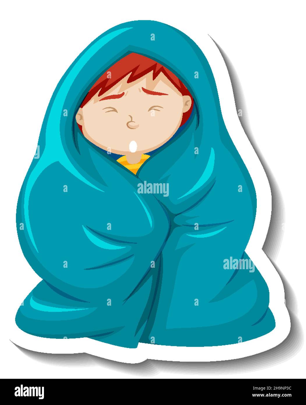 Shivering woman Cut Out Stock Images & Pictures Alamy