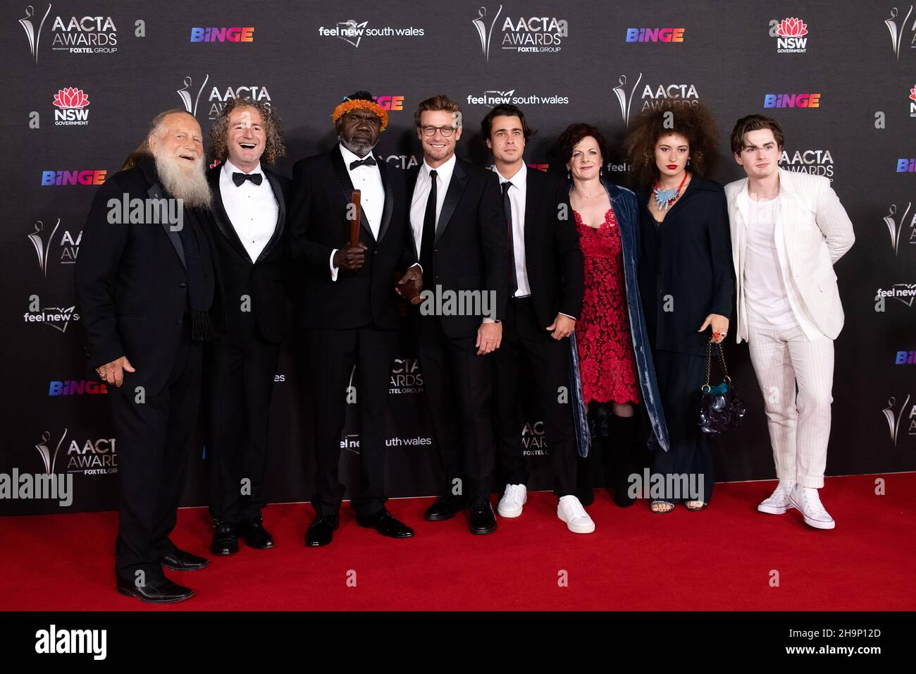 Sydney, Australia, 8 December, 2021. High Ground cast arrive ahead of