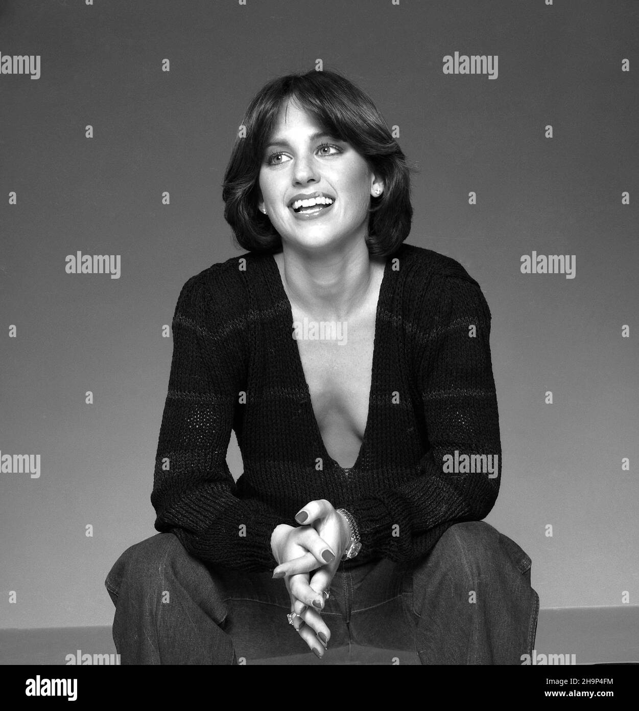 Dorothy Hamill poses for a portrait 1981 in Los Angeles, California