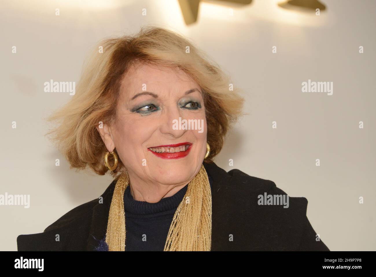 Rome, Italy. 07th Dec, 2021. Fioretta Mari, actress during Opening night of the restored Sistina Theater and the Premiere of the Musical 'MammaMia!', News in Rome, Italy, December 07 2021 Credit: Independent Photo Agency/Alamy Live News Stock Photo