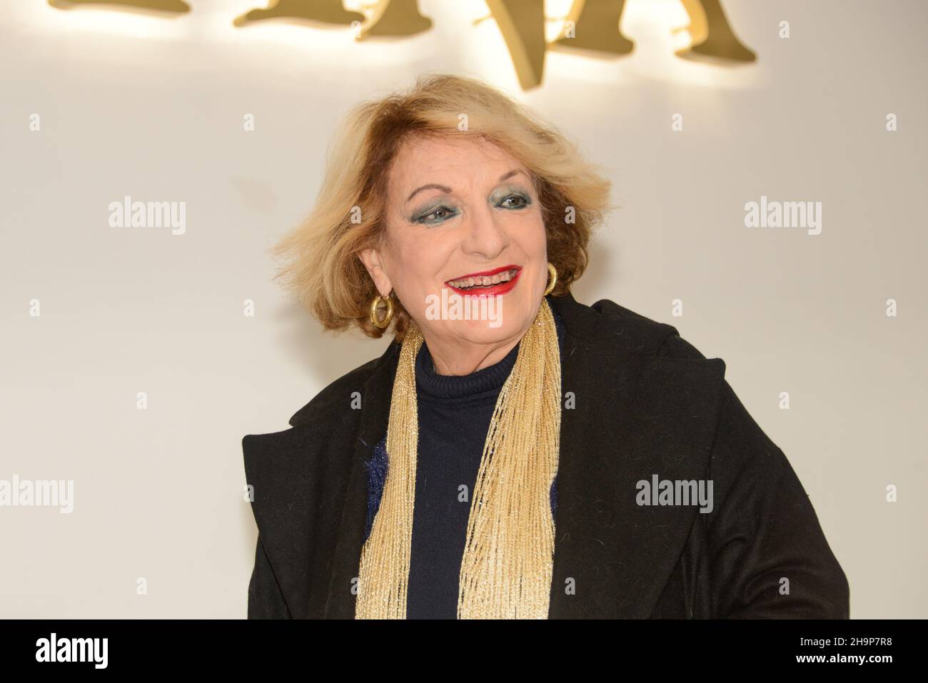 Rome, Italy. 07th Dec, 2021. Fioretta Mari, actress during Opening night of the restored Sistina Theater and the Premiere of the Musical 'MammaMia!', News in Rome, Italy, December 07 2021 Credit: Independent Photo Agency/Alamy Live News Stock Photo