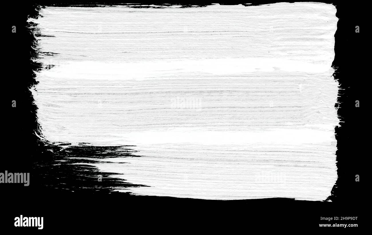 Brush stroke black and white transition background. Animation of paint ...