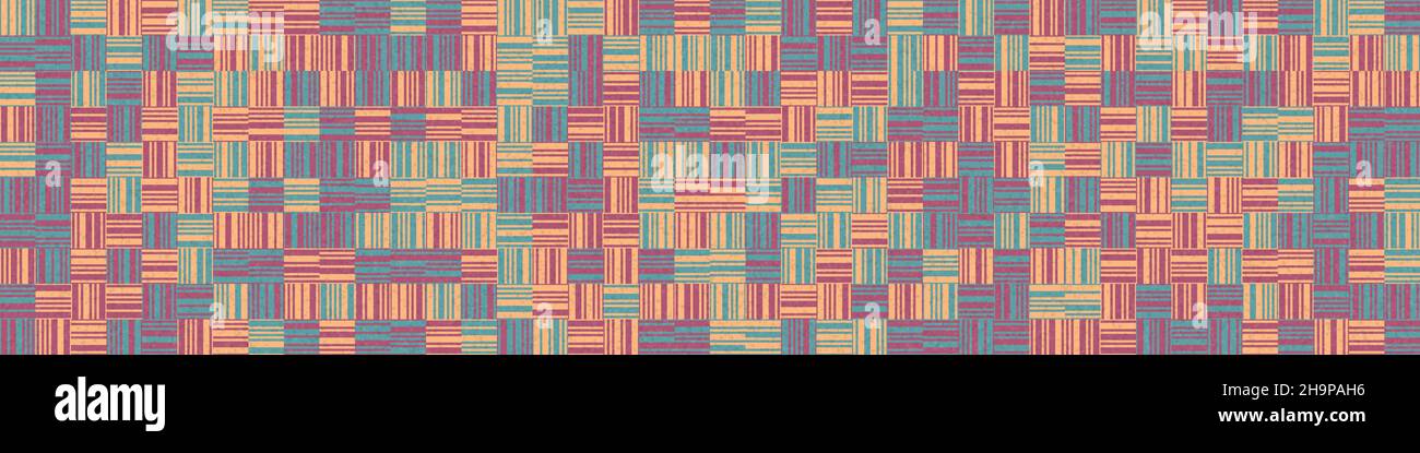 Abstract Geometrical generative computational art illustration Stock Vector