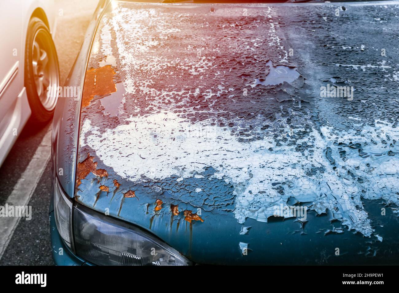 Peeling car paint hi-res stock photography and images - Alamy