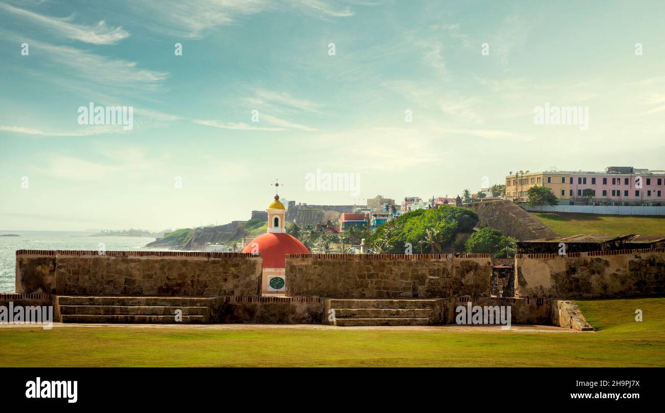 Panorama De San Juan De Puerto Rico High Resolution Stock Photography ...
