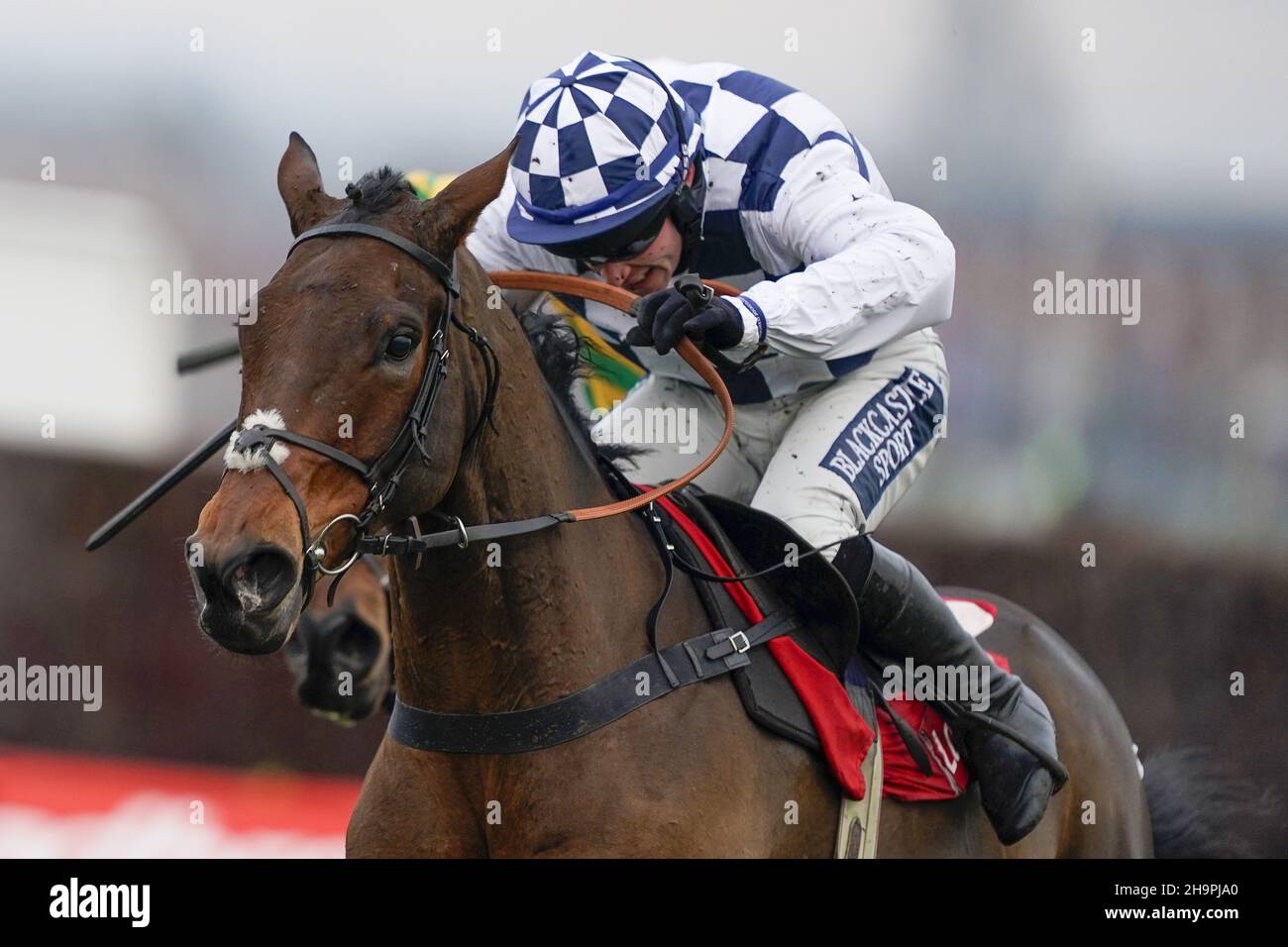File photo dated 27-11-2020 of Clondaw Castle, who is to miss the worst of the winter and could return to action for the Close Brothers Handicap Chase at Kempton at the end of February. Issue date: Wednesday December 8, 2021. Stock Photo