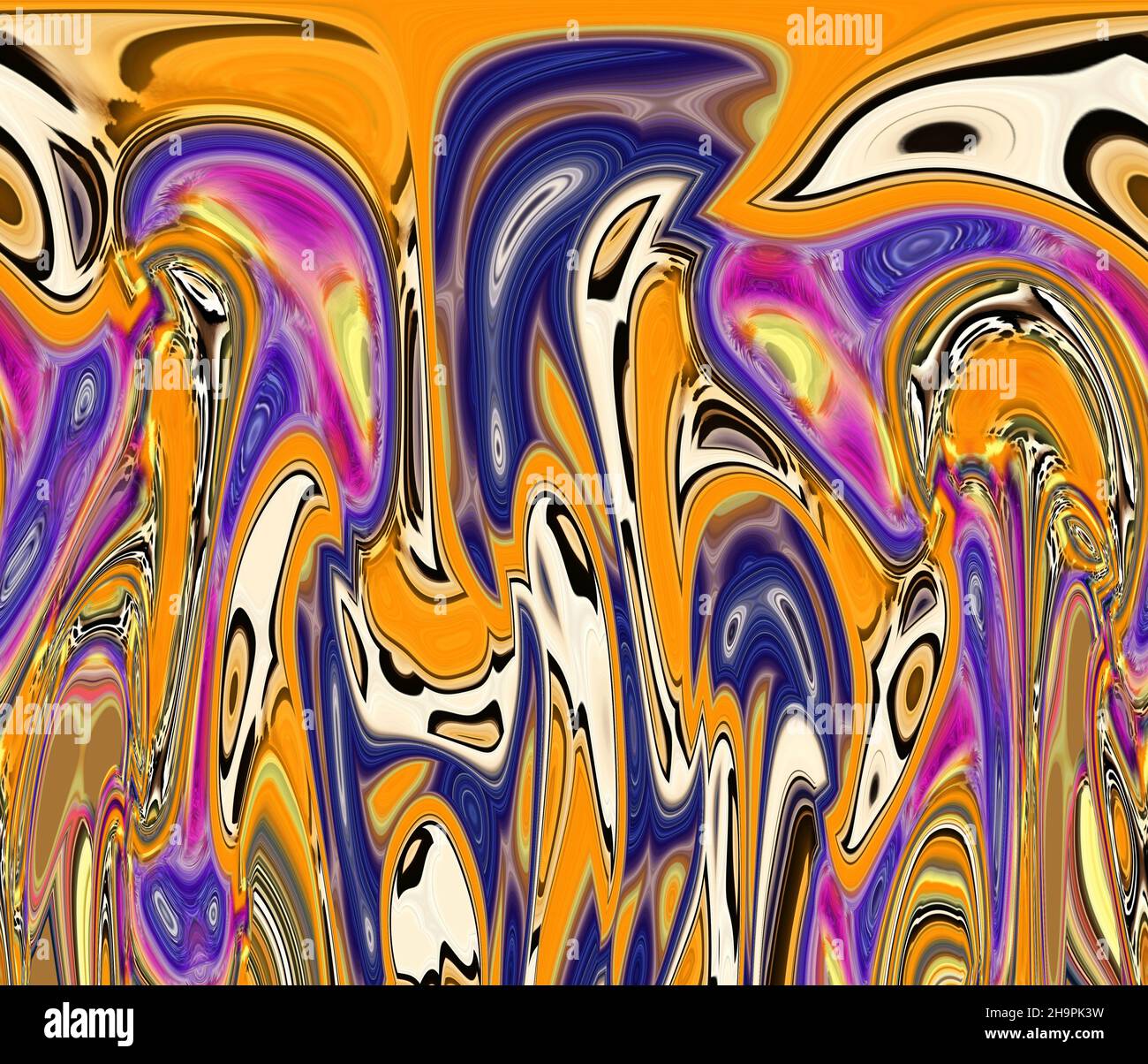 Abstract liquid background. Digital art abstract pattern Stock Photo ...