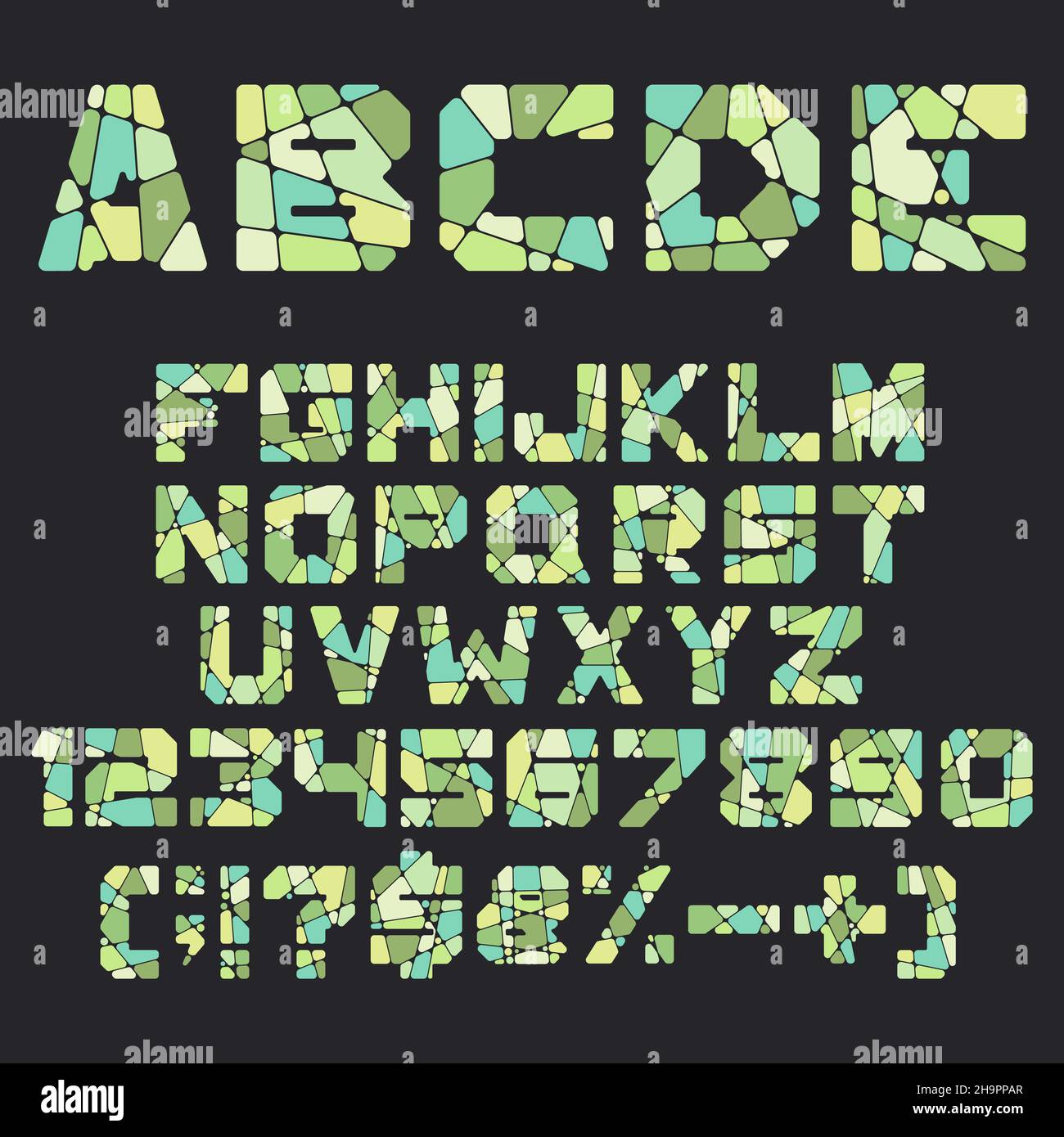 Alphabet numbers signs from Stock Vector Images - Alamy