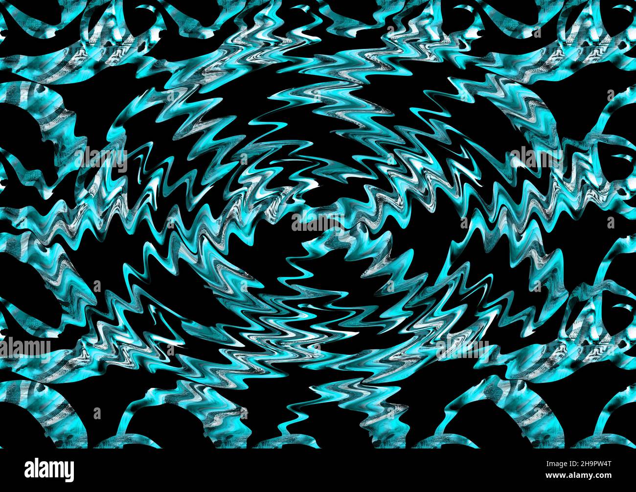 Abstract electrifying lines, smoky fractal pattern, digital ...