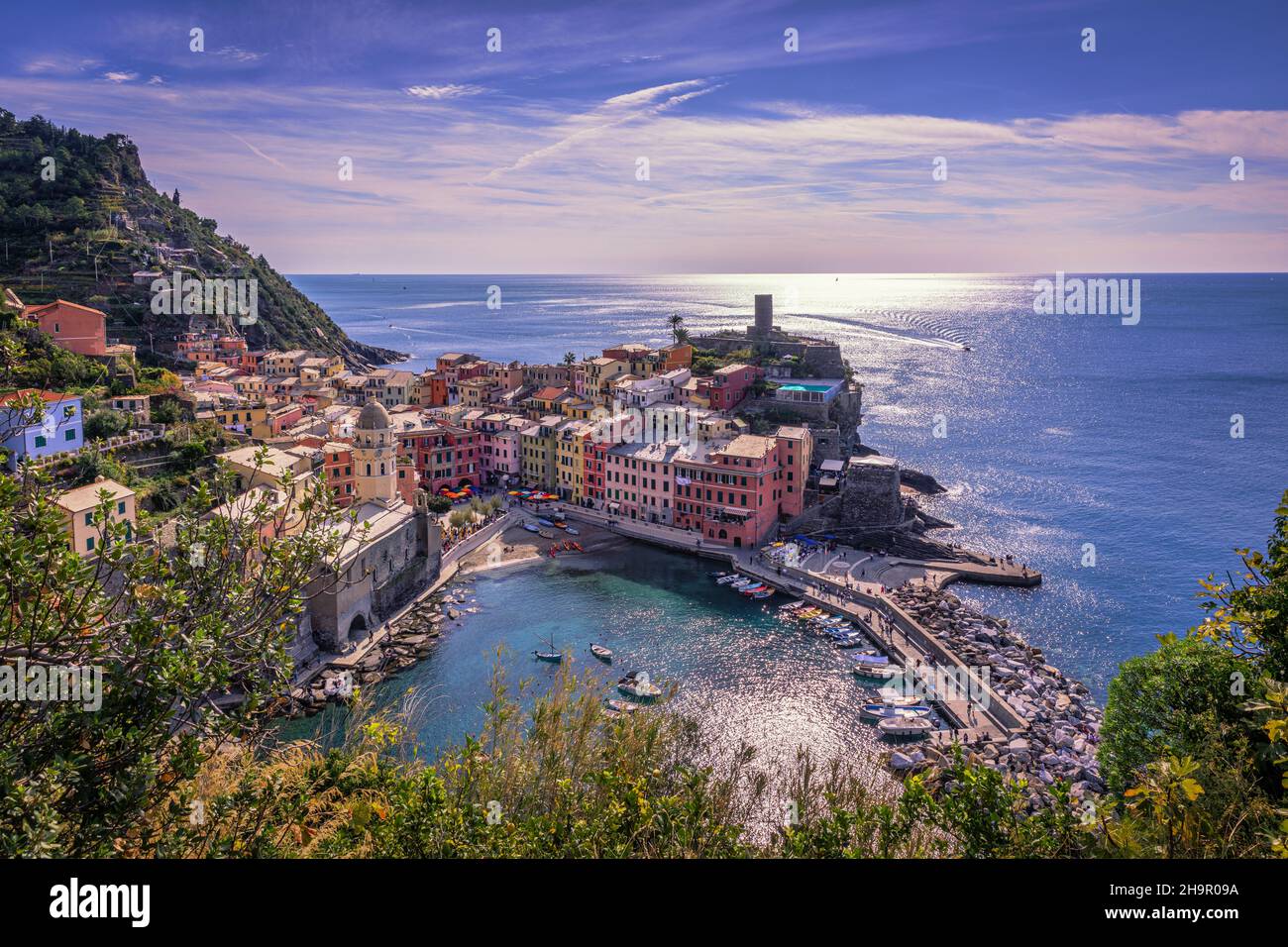 Vernazza, Liguria, Italy Stock Photo