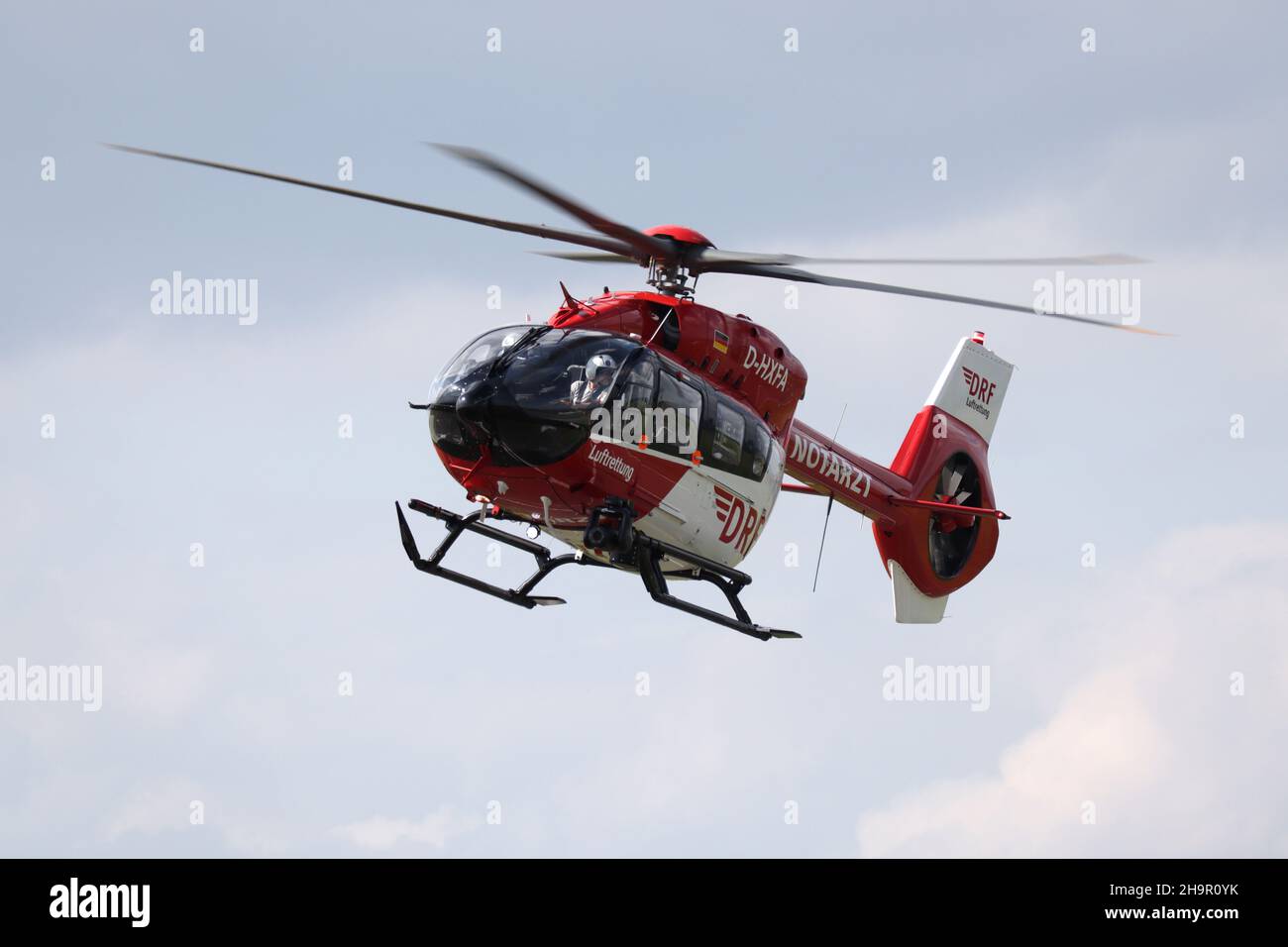 DRF Recue Helicopter Stock Photo