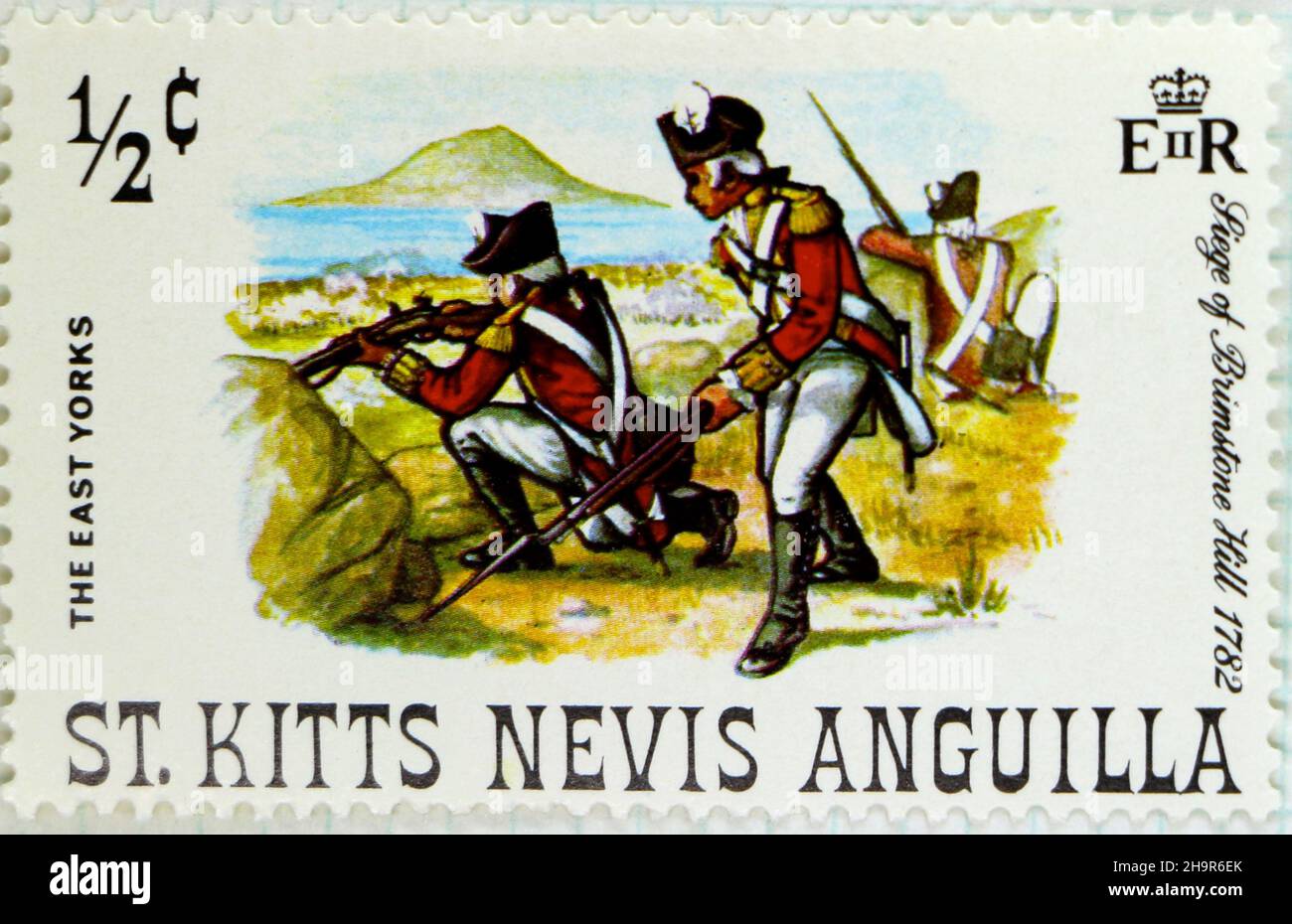 Photo of a postage stamp from St Kitts Nevis Anguilla remembering the