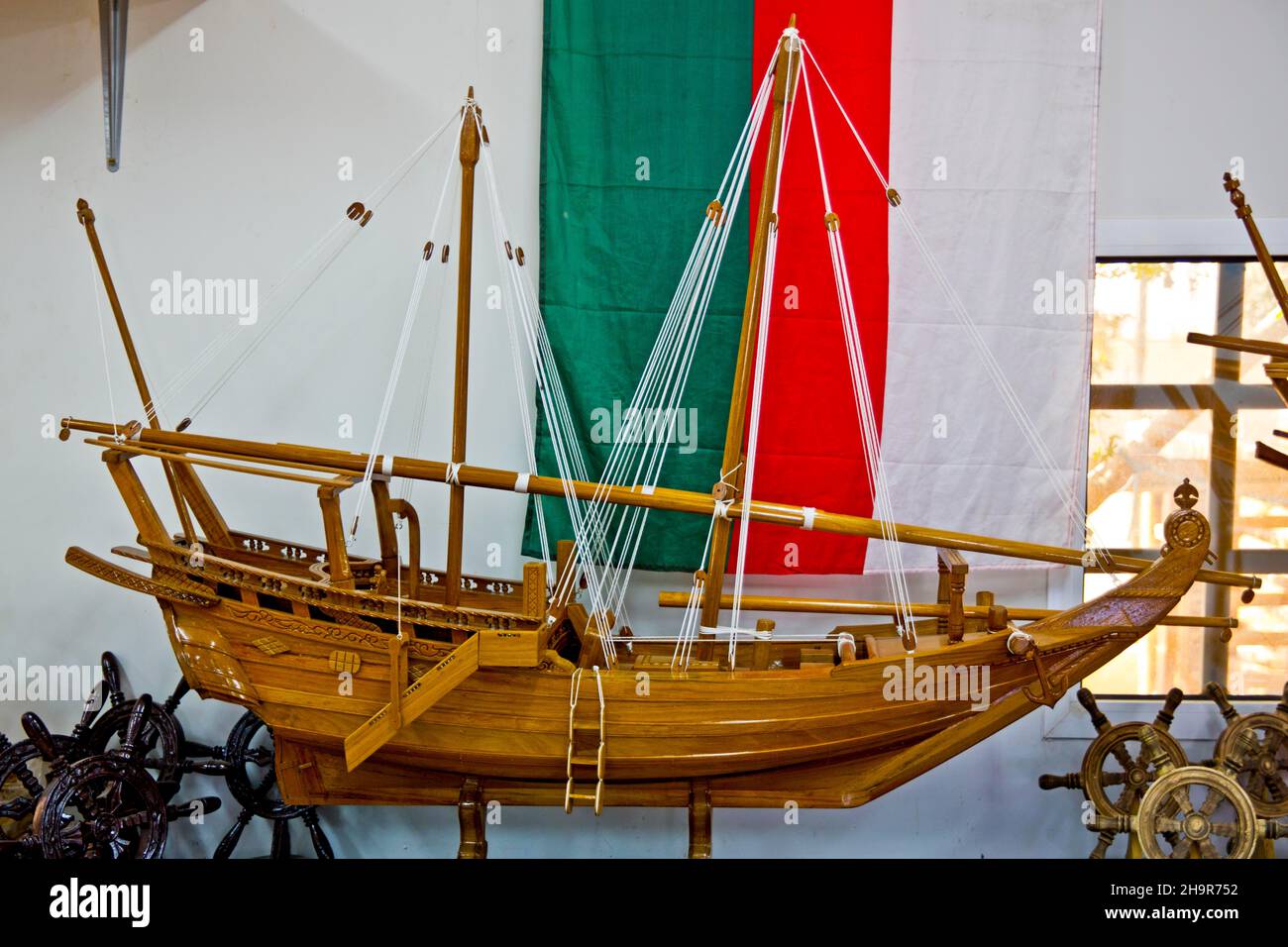 Arabian dhow model hi-res stock photography and images - Alamy