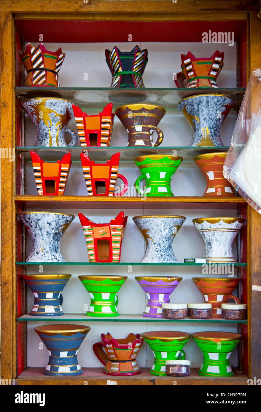 Incense Dispenser, Incense Souk, Salalah, Salalah, Dhofar, Oman Stock