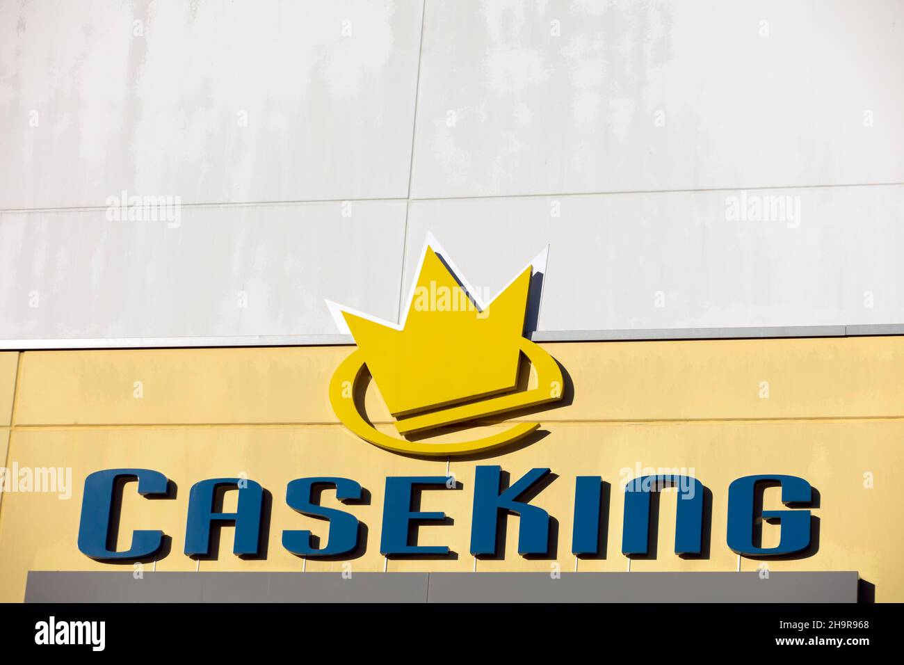Logo of the computer retailer Caseking, Berlin, Germany Stock Photo Alamy