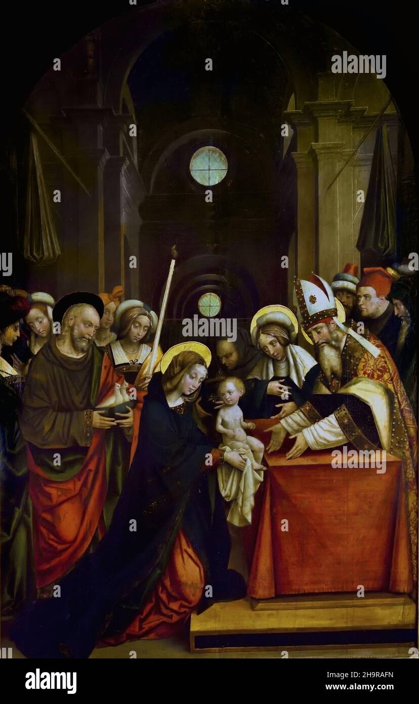 Defendente Ferrari's Presentation of Jesus in the Temple, 15251530