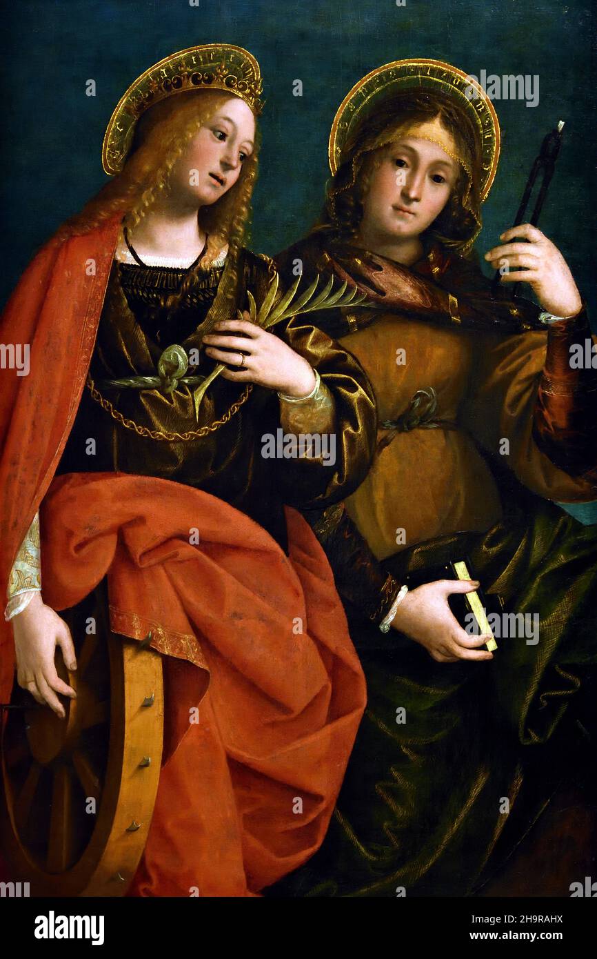 Saint catherine alexandria wheel hi-res stock photography and images ...