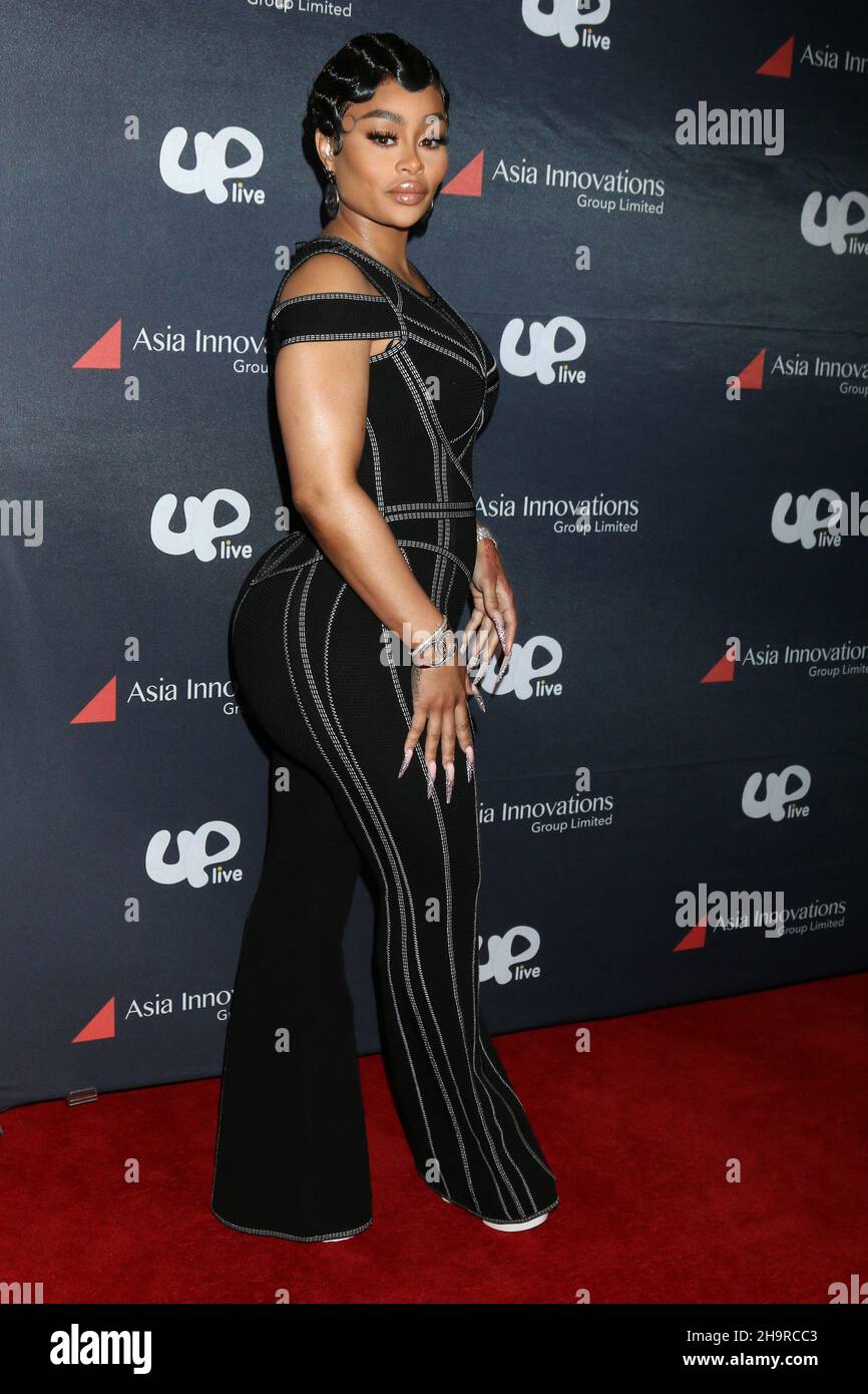 LOS ANGELES - DEC 7: Blac Chyna, aka Angela Renee Wright at the Uplive ...